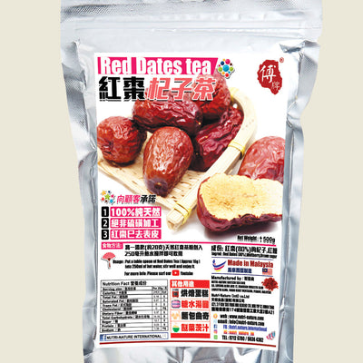 紅棗茶500克  經濟裝 非流黃加工