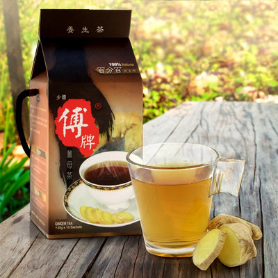 原味薑母茶 (75%薑/中辣 ) 300克 (15包)薑茶