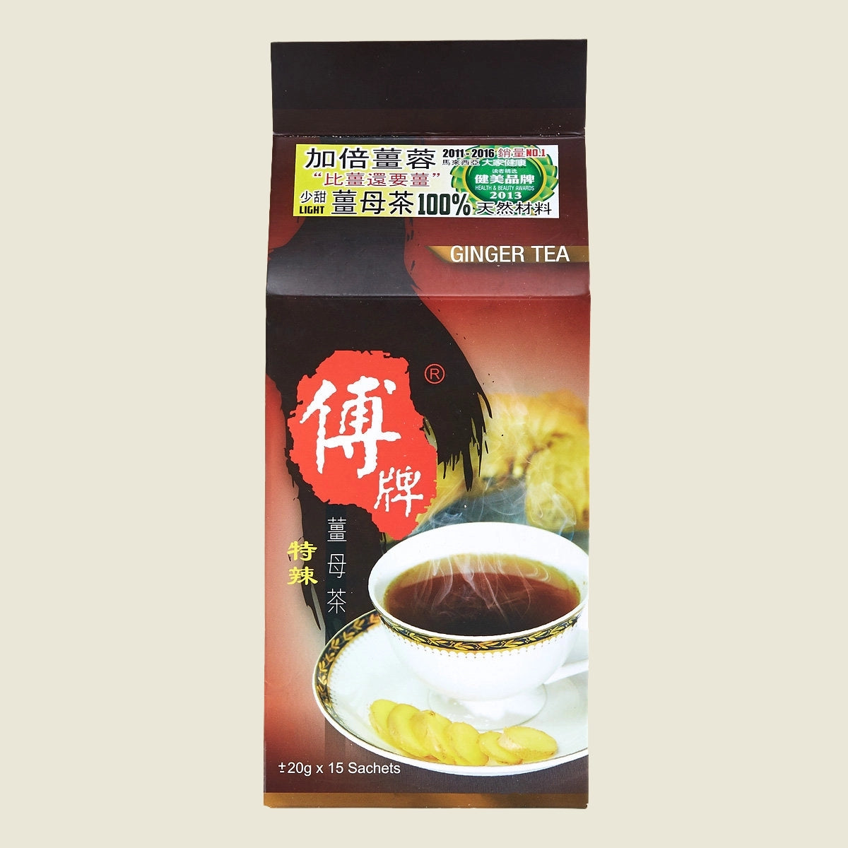 極上薑母茶(95%薑)少甜勁辣 300克(15包)薑茶