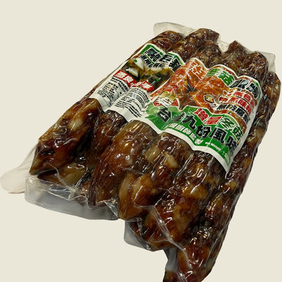 黑毛豬冬菇瑤柱臘腸